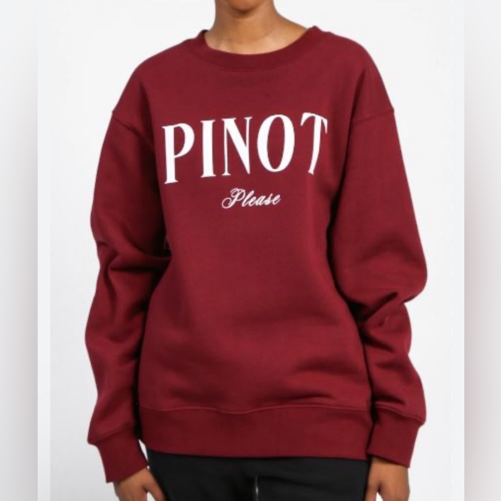 Pinot Please Brunette the Label BNWT